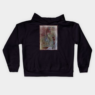 Color on Structure Modern Digital Paintings Kids Hoodie